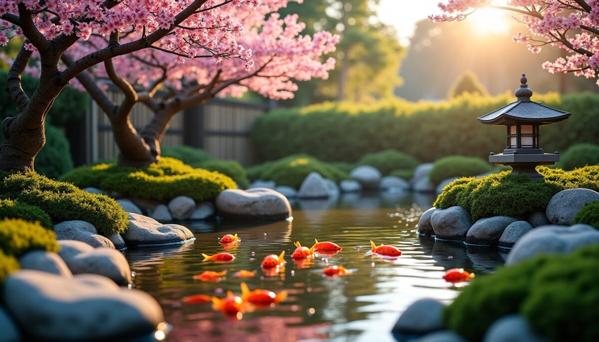 Les secrets pour créer un jardin japonais enchanteur chez soi