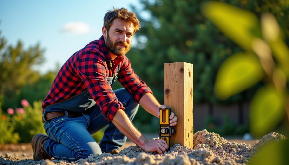 Fixer un poteau en bois : méthodes efficaces et astuces pour une installation durable