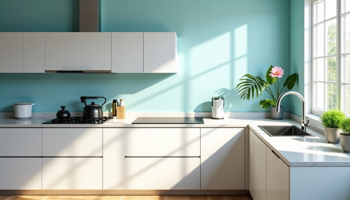 Couleurs à bannir pour agrandir visuellement une petite cuisine – Nos conseils déco indispensables