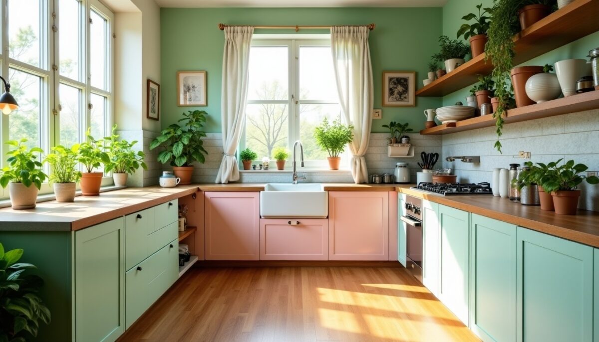Inspiration déco : Cuisines printanières qui éveillent vos sens – Le Journal de la Maison
