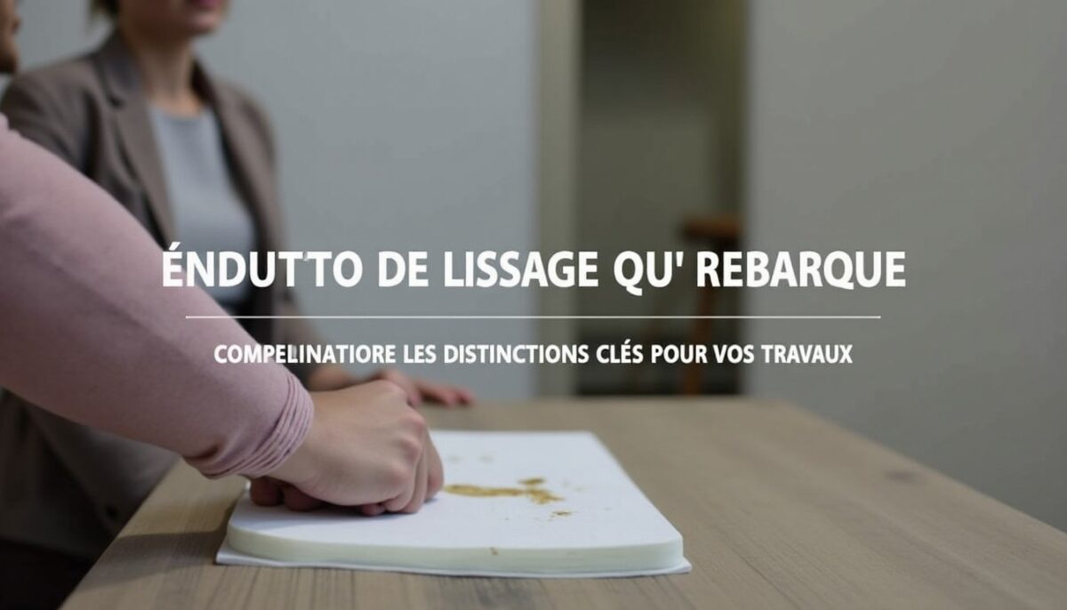 Enduit de Lissage ou Rebouchage : Comprendre les Distinctions Clés pour Vos Travaux