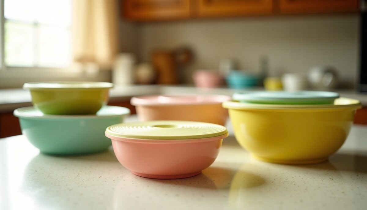 Plongez dans la nostalgie : redécouvrez l'élégance intemporelle des Tupperware vintage de nos grand-mères Plongez dans la nostalgie : redécouvrez l'élégance intemporelle des Tupperware vintage de nos grand-mères